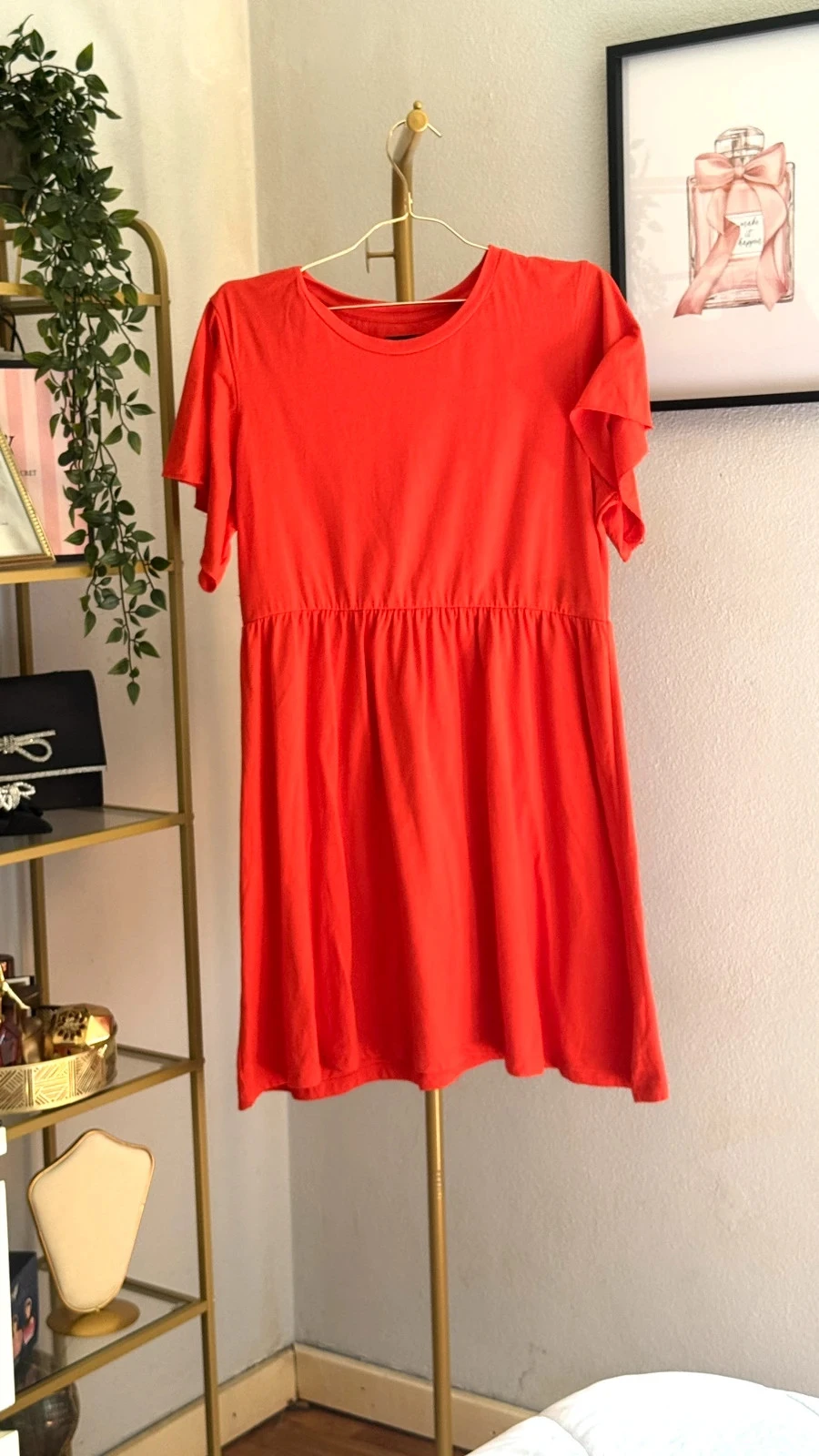 Lindo Vestido Curto Vermelho Lefties • XL • TN283